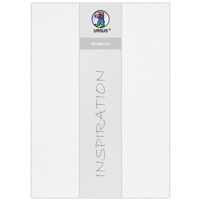 ursus-struktura-basic-1-bastelkarton-schneewei-220-g-qm-23-x-33-cm-5-blatt image 1