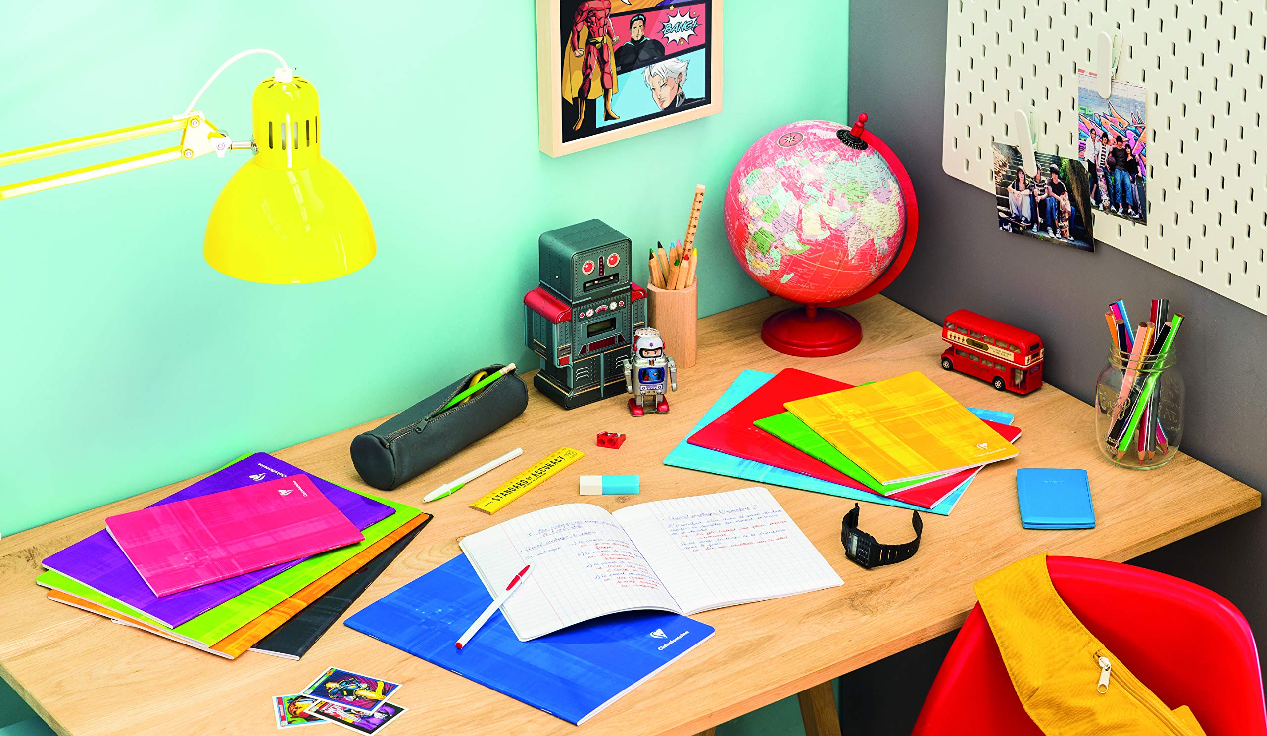 clairefontaine-s-coolbook-333228c-schulheft-din-a4-16-blatt-90g-linatur-28-karie image 3