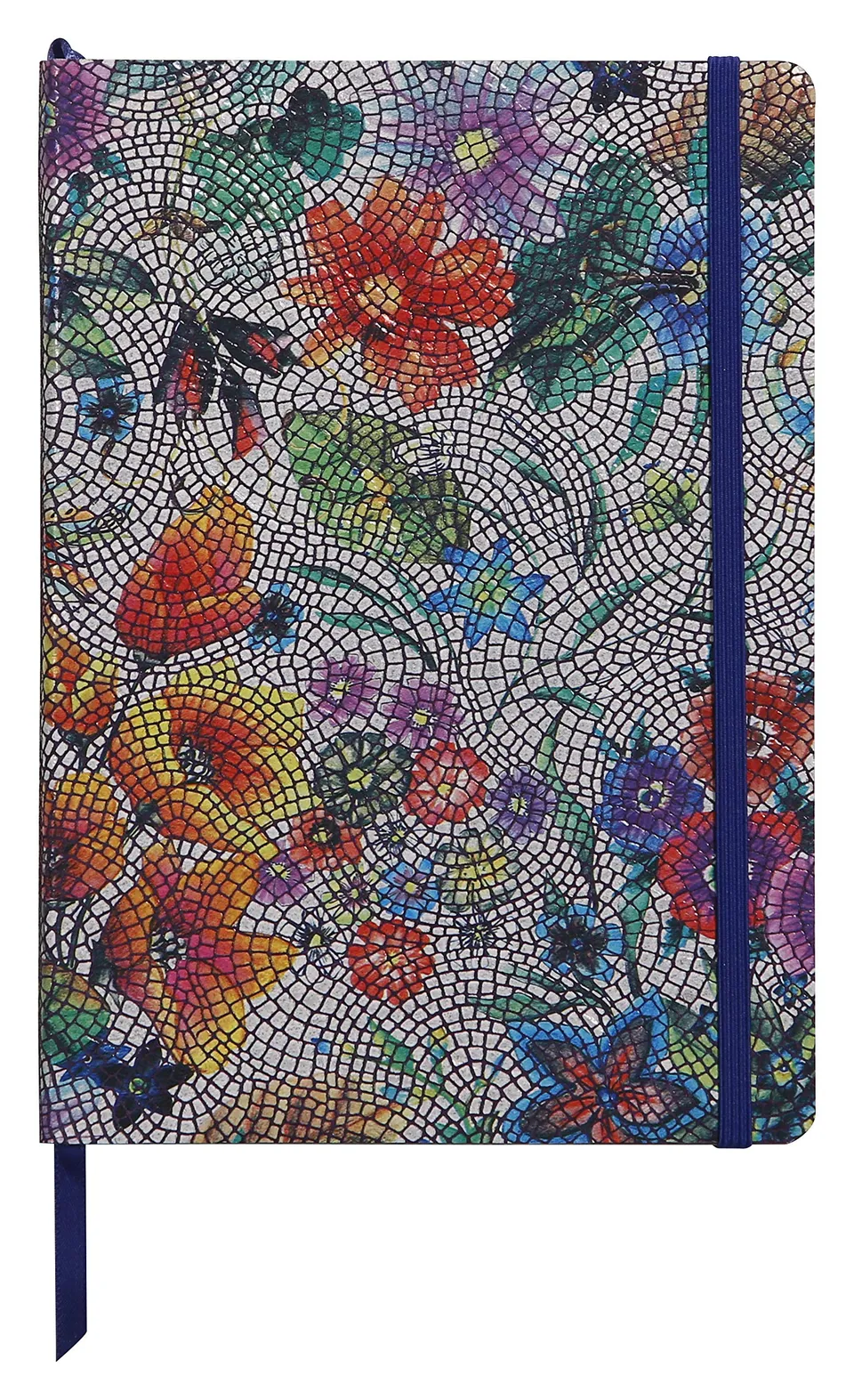 clairefontaine-celeste-kladde-a5-72-blatt-liniert-blume-ledereinband image 1