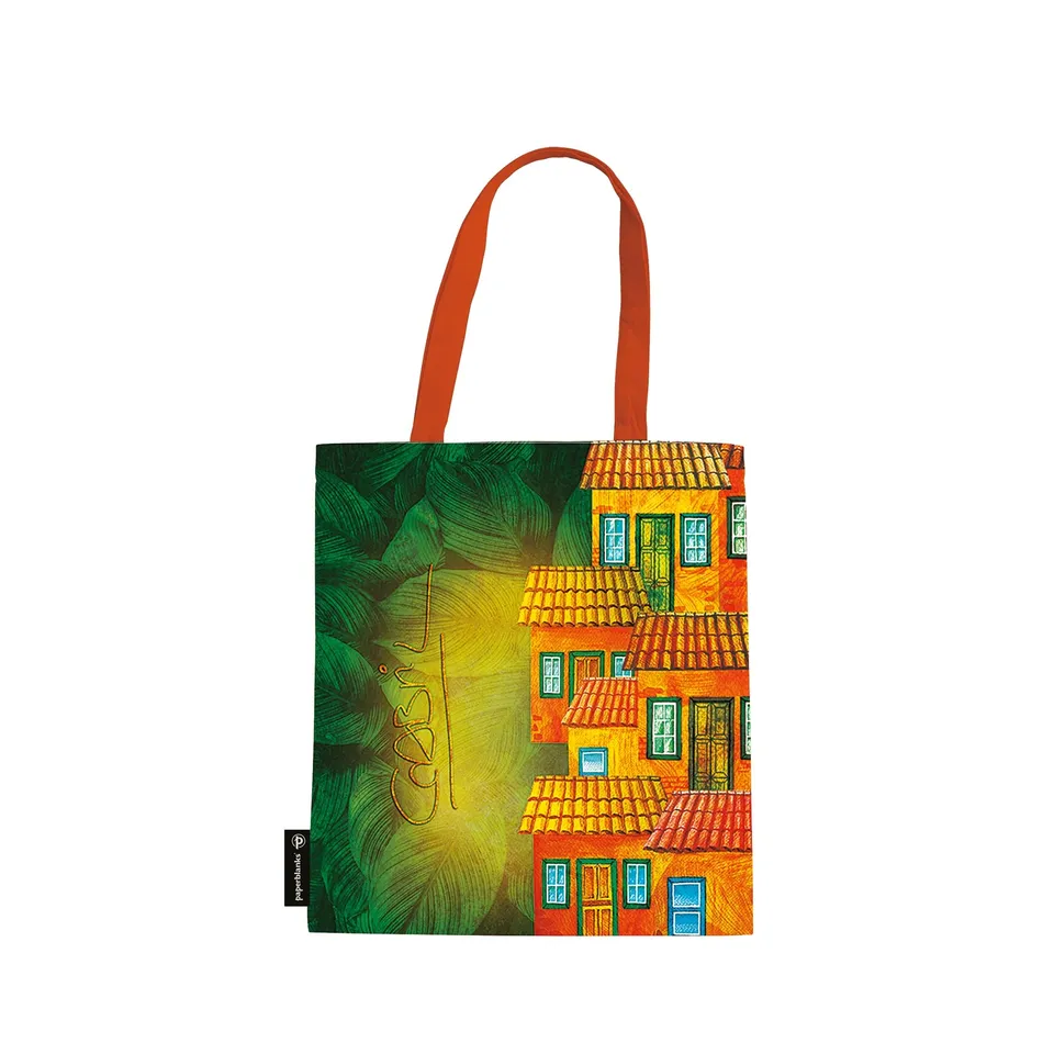paperblanks-garcia-marquez-one-hundred-years-of-solitude-canvas-bag-embellished- image 1
