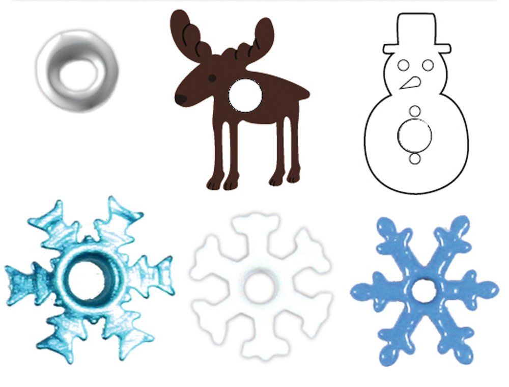 ursus-74210010-pretty-eyelets-winter-76-aluminium-sen-in-6-motiven-2-4-mm image 2