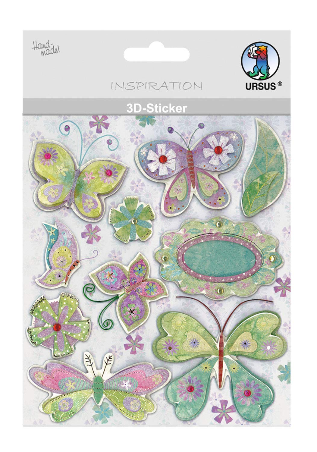 ursus-3d-sticker-everyday-selbstklebend-f-r-karten-scrapbooking image 1