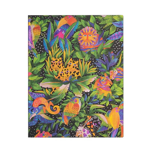 paperblanks-jungle-song-ultra-softcover-flexi-journal-liniert-whimsical-creation image 1