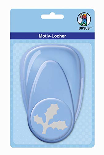 ursus-19450029-motivlocher-maxi-ilex-blatt-blau-50-8-mm image 3