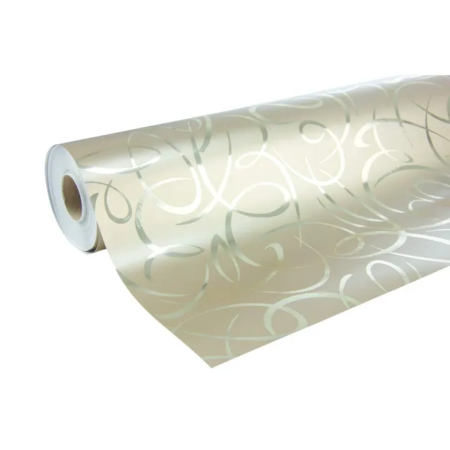 clairefontaine-geschenkpapier-premium-arabesque-gold-rolle-50-m-x-0-70-m image 1