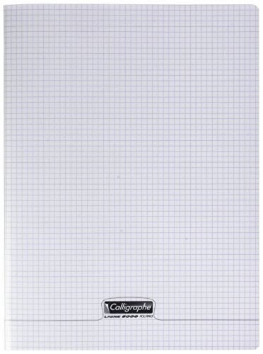 clairefontaine-calligraphe-schulheft-din-a4-24x32cm-kariert-96-blatt-transparent image 3