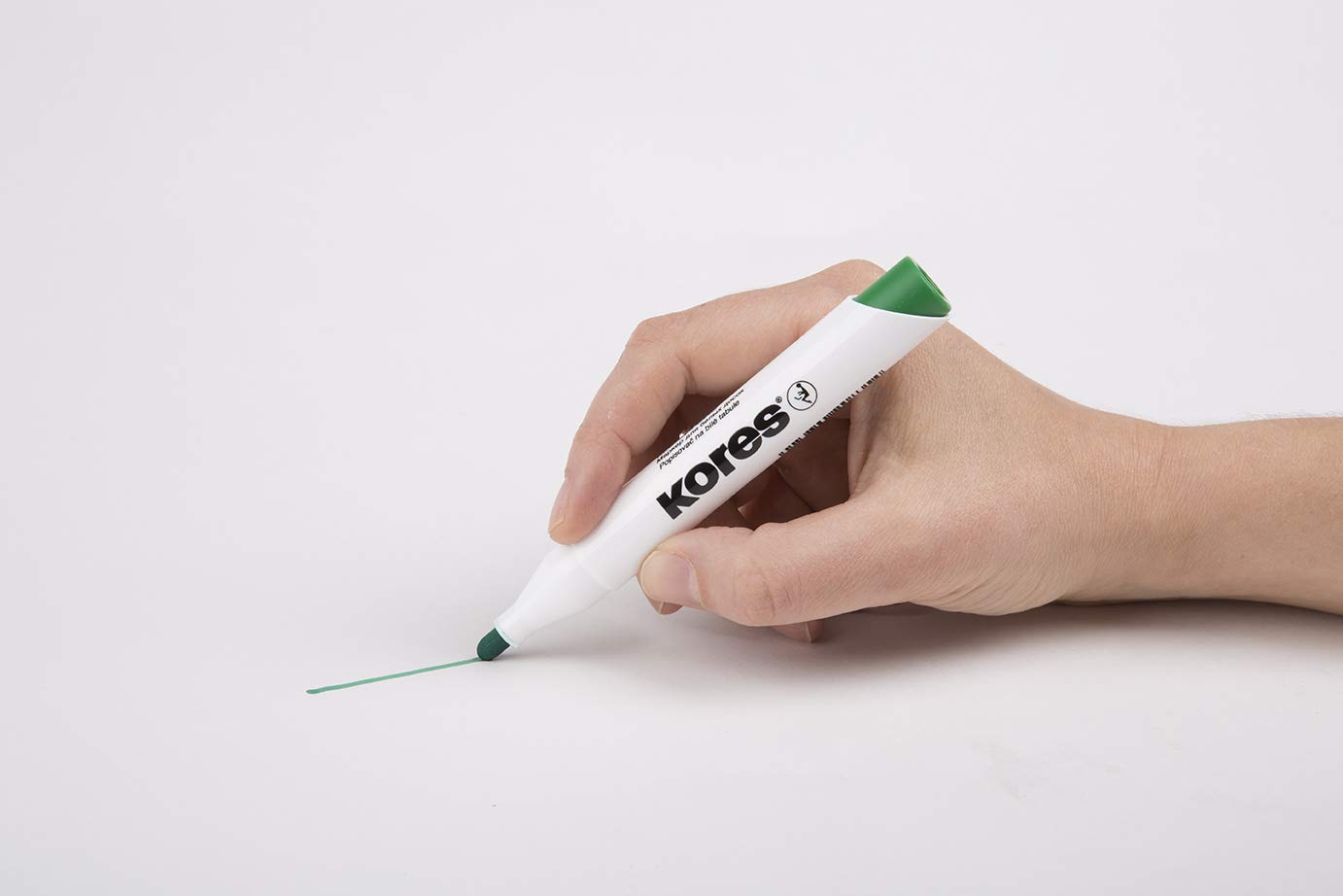 kores-k-marker-xw1-whiteboard-marker-rundspitze-6er-set-sortiert image 6
