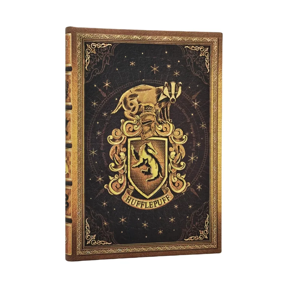 paperblanks-harry-potter-hufflepuff-journal-midi-liniert-mit-gummiband image 1