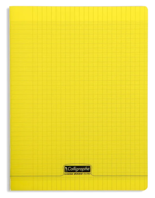 clairefontaine-calligraphe-schulheft-din-a4-24x32-cm-48-blatt-sey-s-gelb image 1