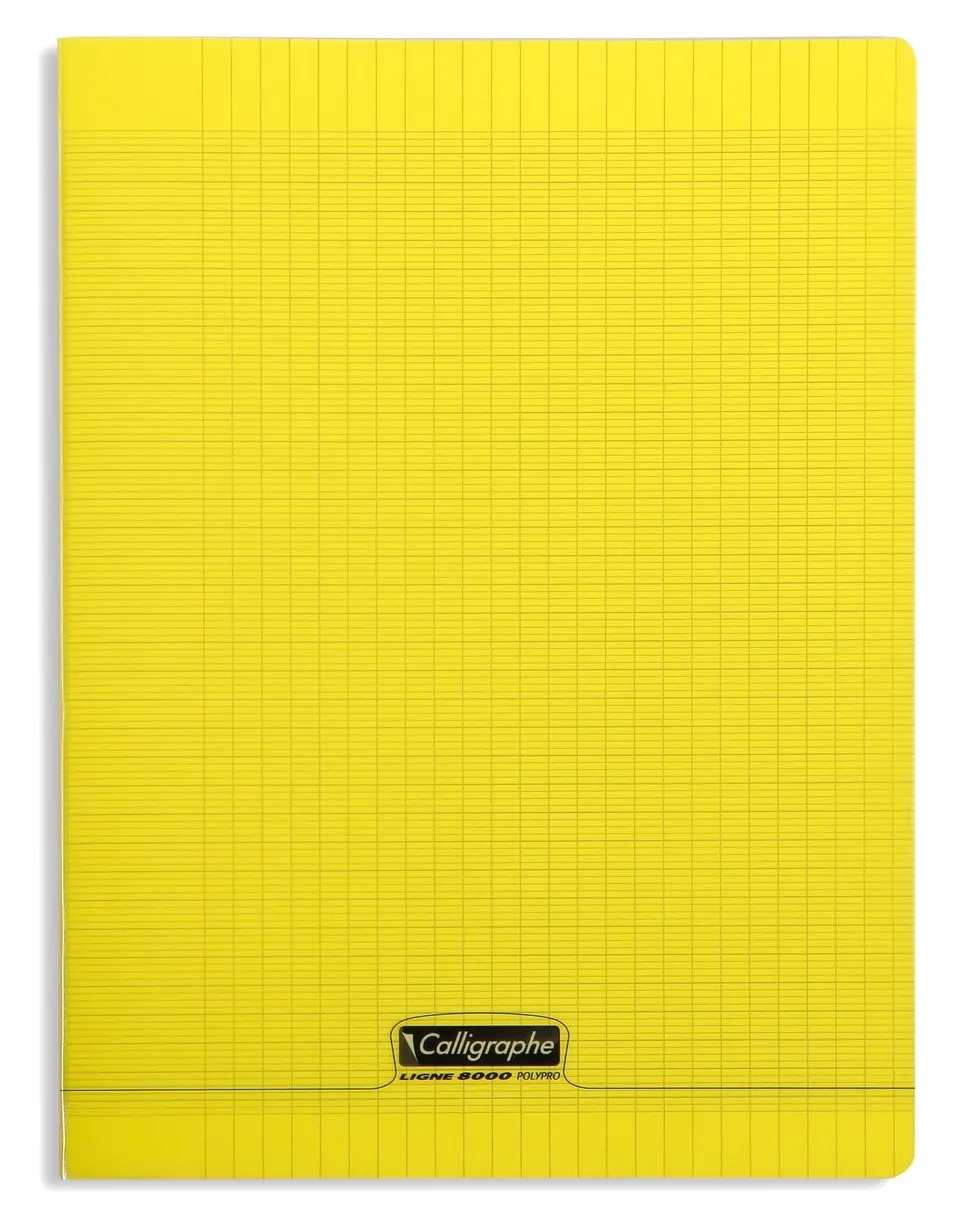 clairefontaine-calligraphe-schulheft-din-a4-24x32-cm-48-blatt-sey-s-gelb image 1