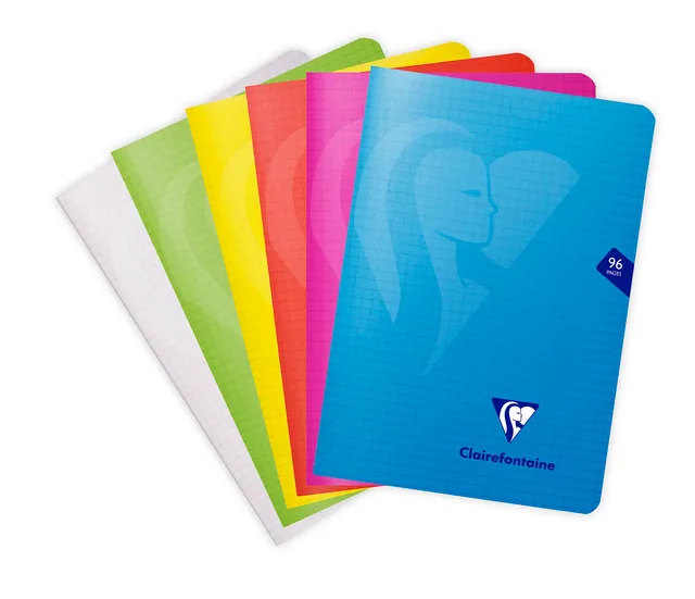 clairefontaine-mimesys-heft-din-a5-kariert-48-blatt-farbig-sortiert image 1
