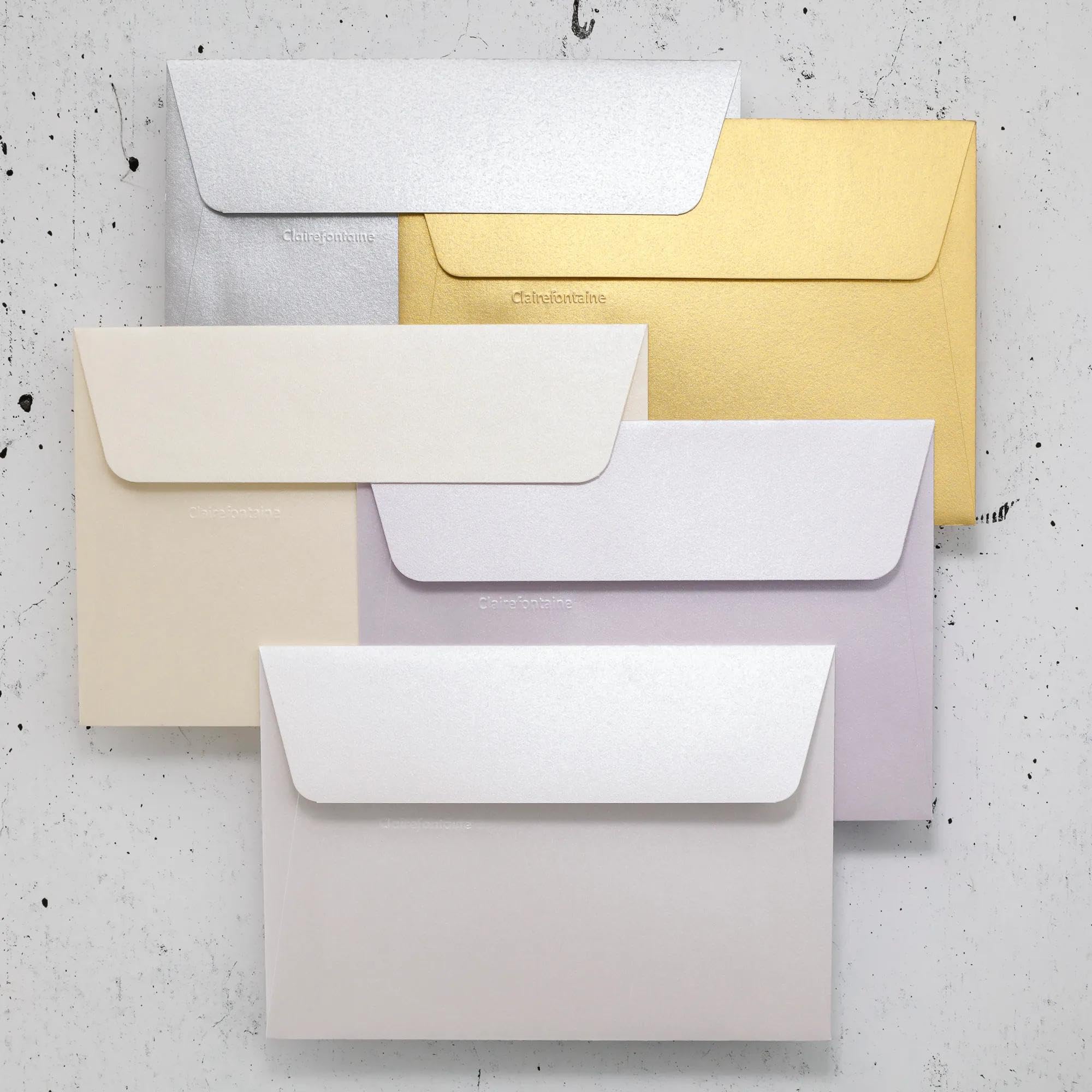 clairefontaine-pollen-umschl-ge-50086c-c6-120g-gold-20-st-ck image 6