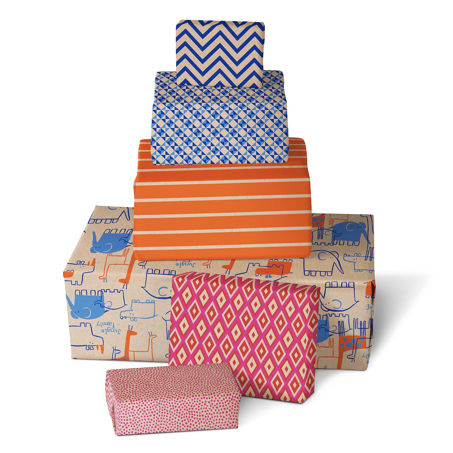 clairefontaine-geschenkpapier-karton-12-rollen-kraft-2x0-70-m-60g-adventure-sort image 4