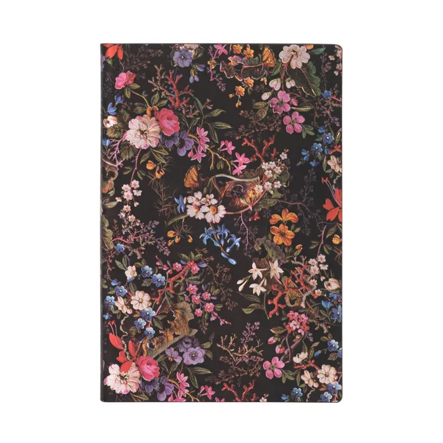 paperblanks-floralia-mini-notizbuch-liniert-softcover-flexi-journal-william-kilb image 1