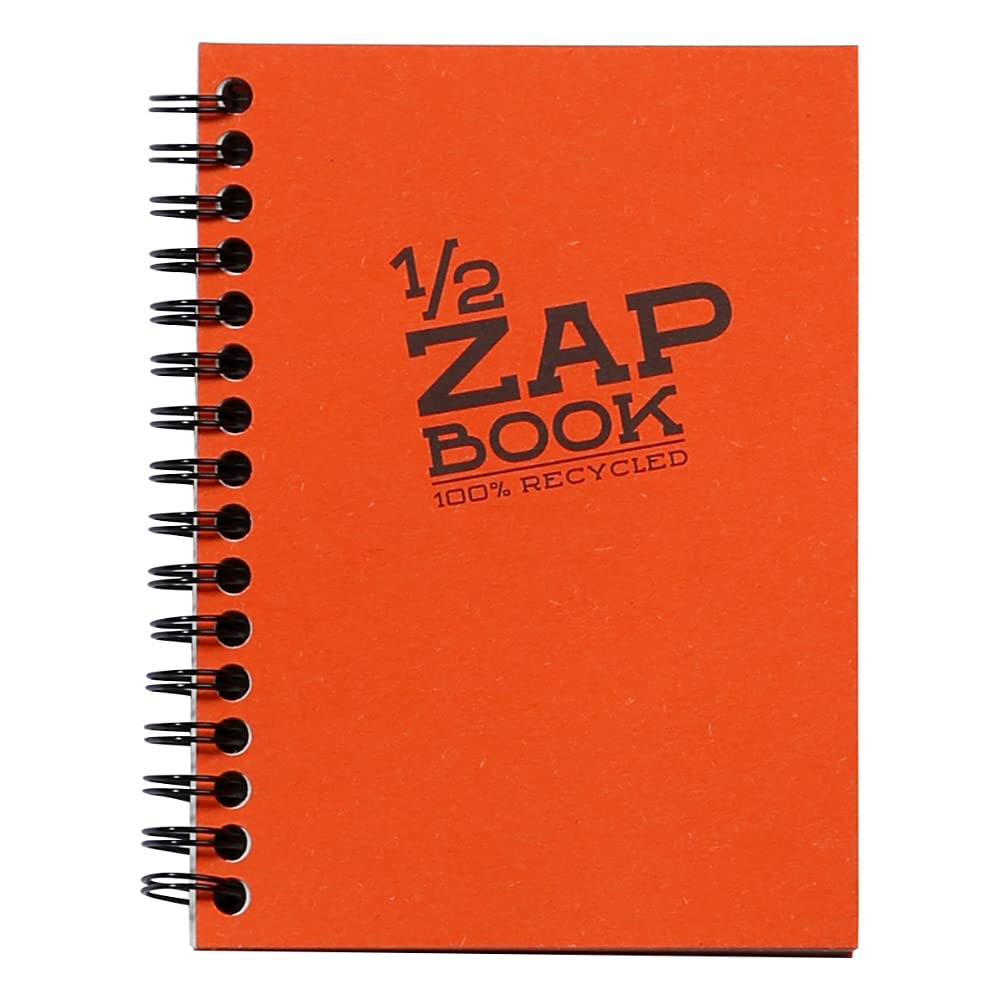 clairefontaine-8348c-skizzenblock-1-2-zap-book-din-a6-blanko-80-blatt-farbig-sor image 6