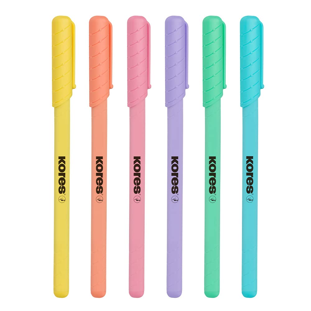kores-k0r-m-kugelschreiber-pastell-blau-1-0-mm-50-st-ck-semi-gel image 4