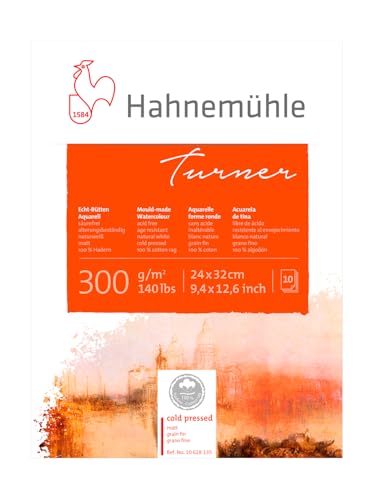 hahnem-hle-william-turner-aquarellblock-30x40-cm-300-g-m-10-blatt-naturwei image 6