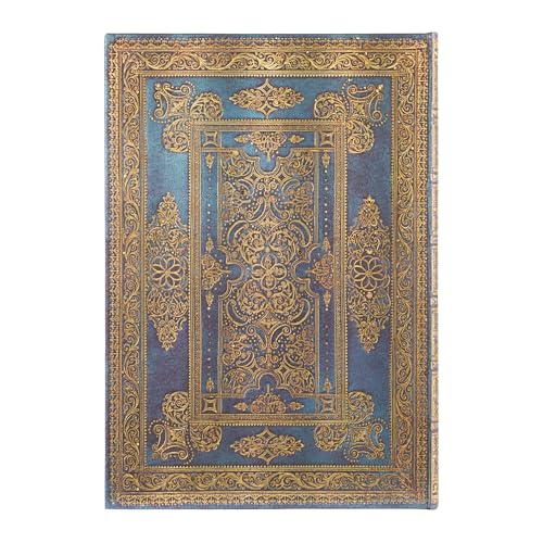 paperblanks-blue-luxe-grande-hardcover-journal-unliniert-mit-elastikband image 6