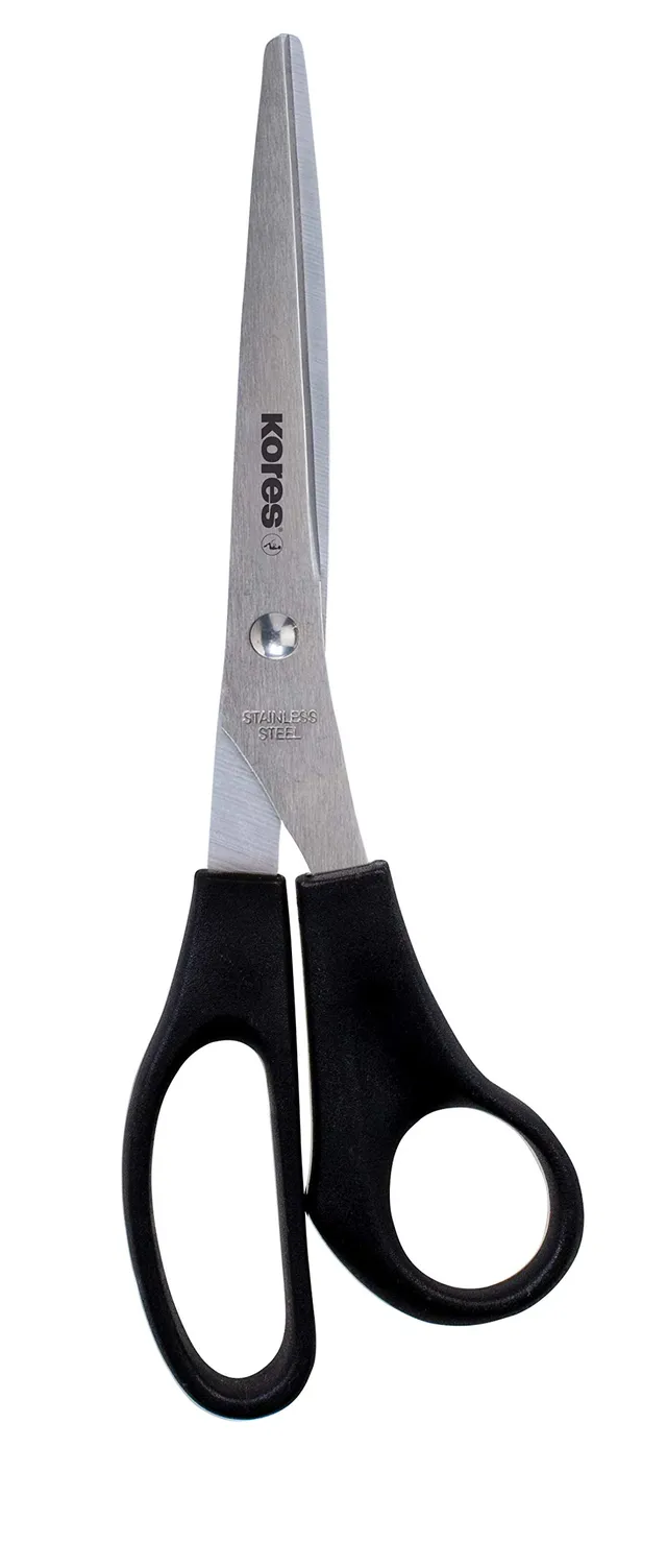 kores-schere-170-mm-blister-ergonomische-griffe-rostfreier-edelstahl image 1