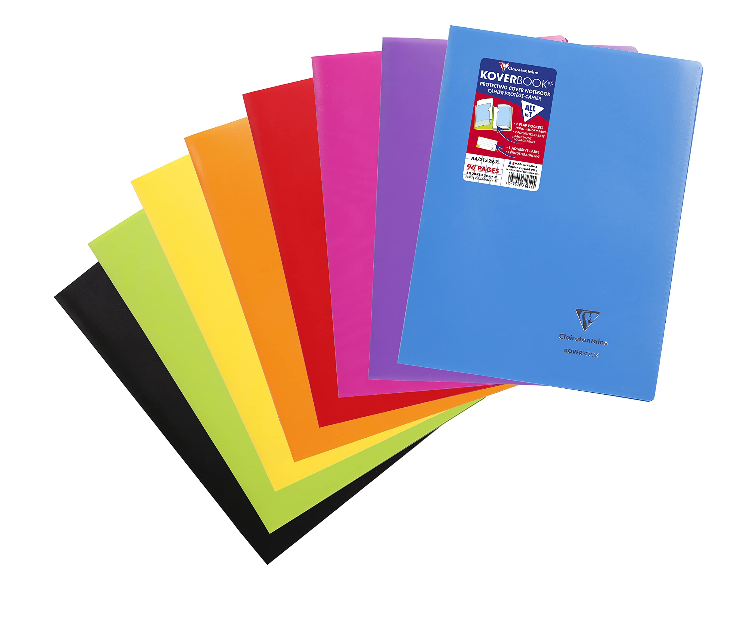 clairefontaine-koverbook-981601c-schulheft-din-a4-24x32-cm-48-blatt-kariert-mit- image 8
