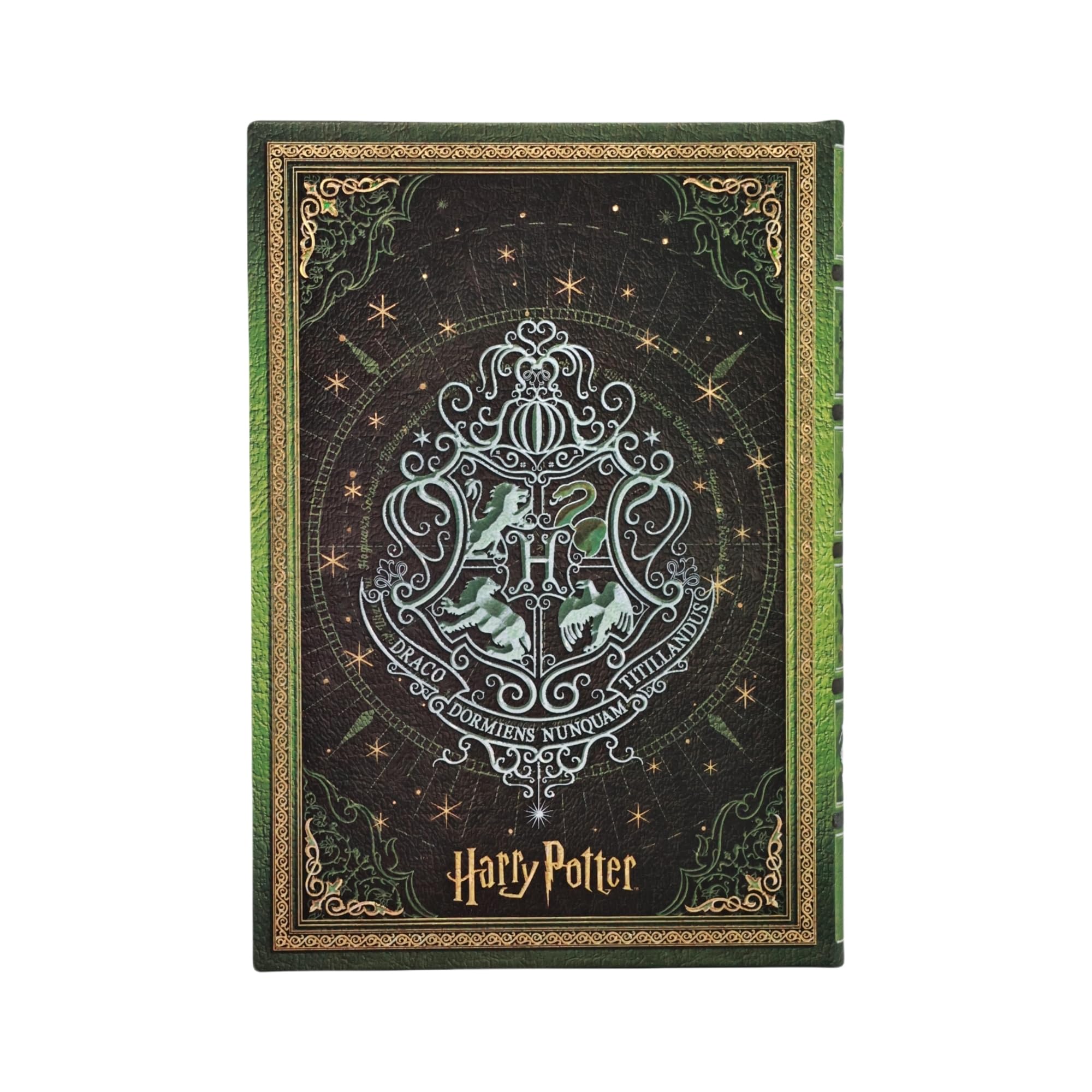 paperblanks-slytherin-journal-midi-hardcover-harry-potter-notizbuch-liniert-mit- image 2