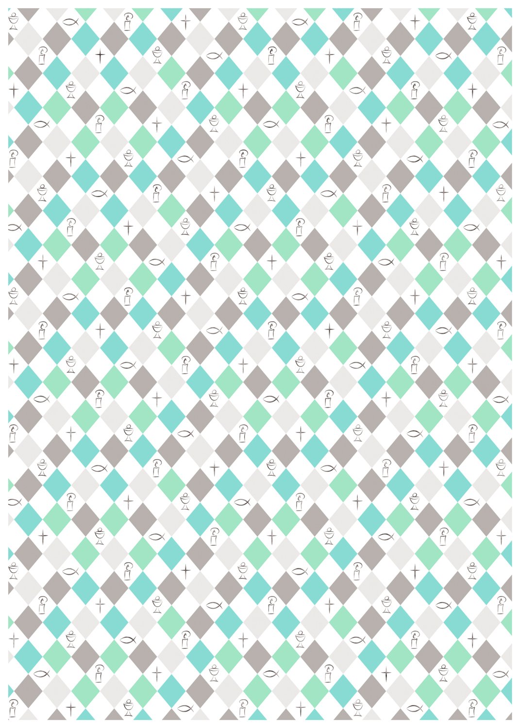 ursus-62174601-designkarton-jesus-aqua-raute-din-a4-200-g-qm-5-blatt-einseitig-b image 2