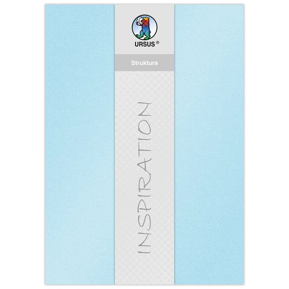 ursus-struktura-pearl-1-bastelkarton-babyblau-220-g-qm-23-x-33-cm-5-blatt image 1
