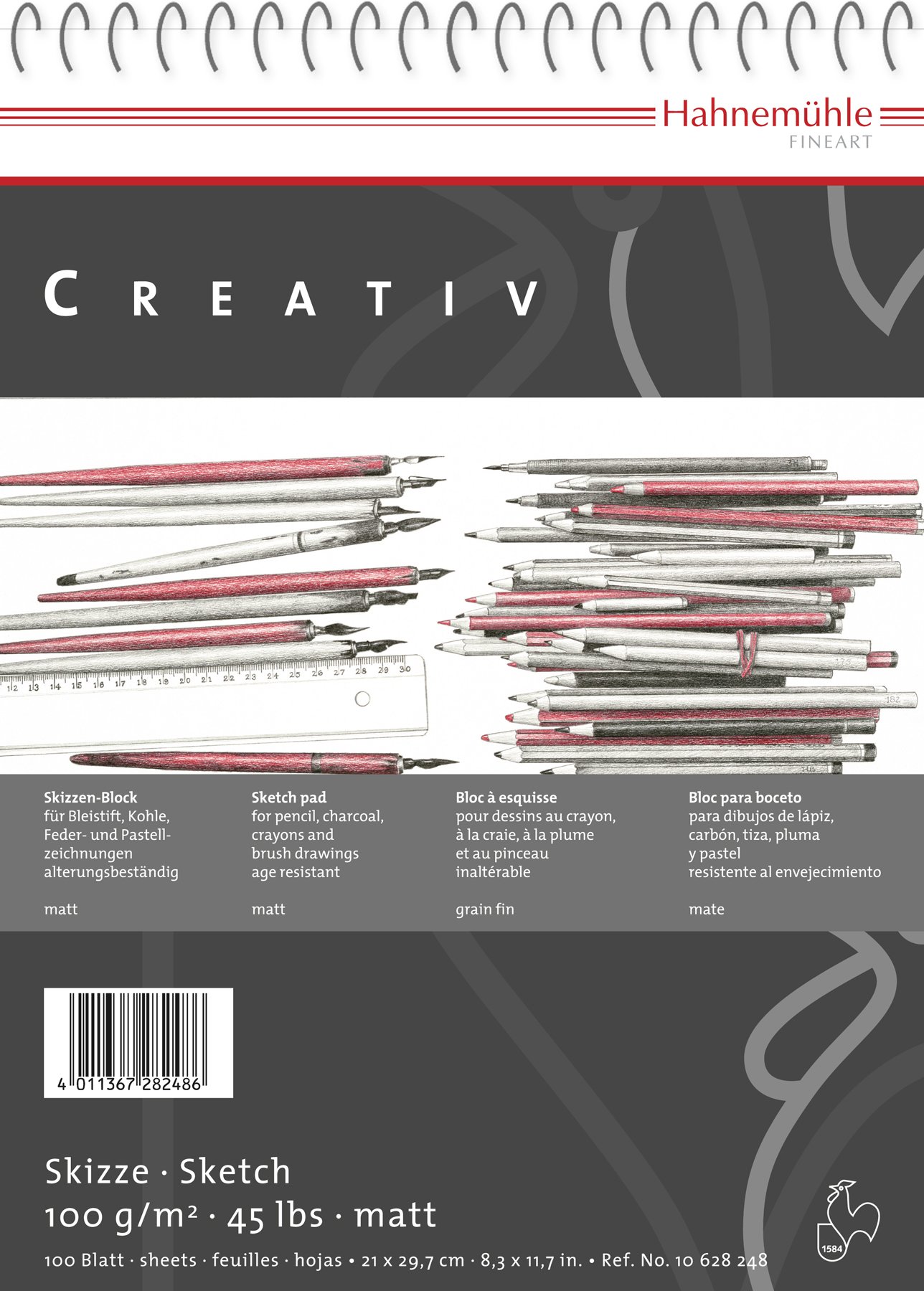 hahnem-hle-creativ-skizzenblock-din-a4-100-g-m-naturwei-100-blatt-kopfgeleimt image 4