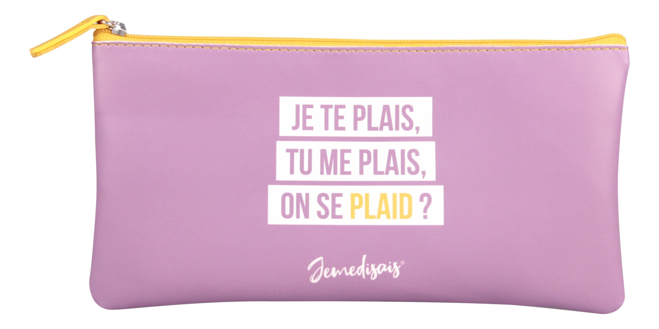 clairefontaine-je-me-disais-116025c-schlamperm-ppchen-flach-22x14-cm-kunstleder image 1