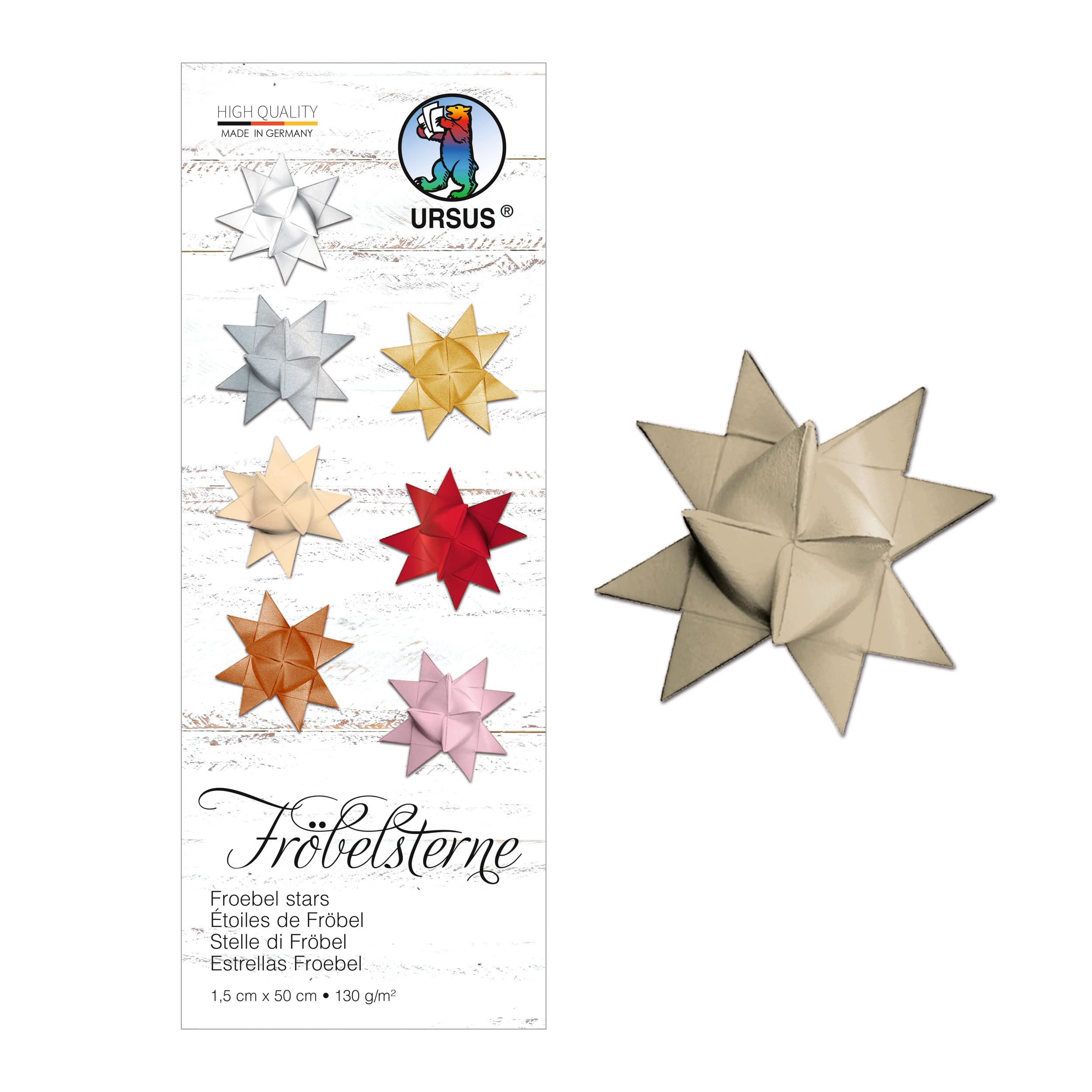 ursus-papierstreifen-f-r-fr-belsterne-taupe-1-5-x-50-cm-80-streifen image 1