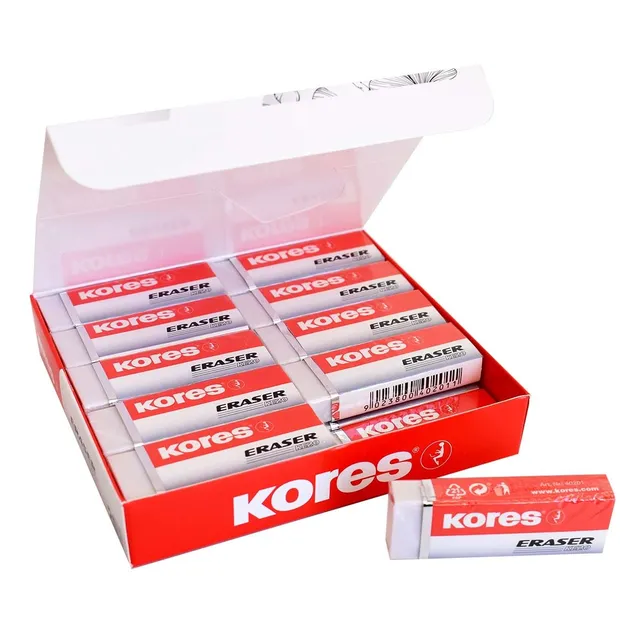 kores-ke-20-pvc-radiergummis-wei-60x21x10-mm-20er-pack image 1