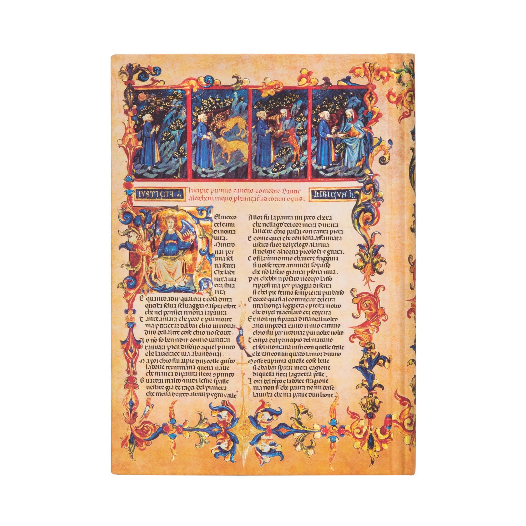 paperblanks-inferno-midi-notizbuch-liniert-hardcover-mit-elastikband-divine-come image 2
