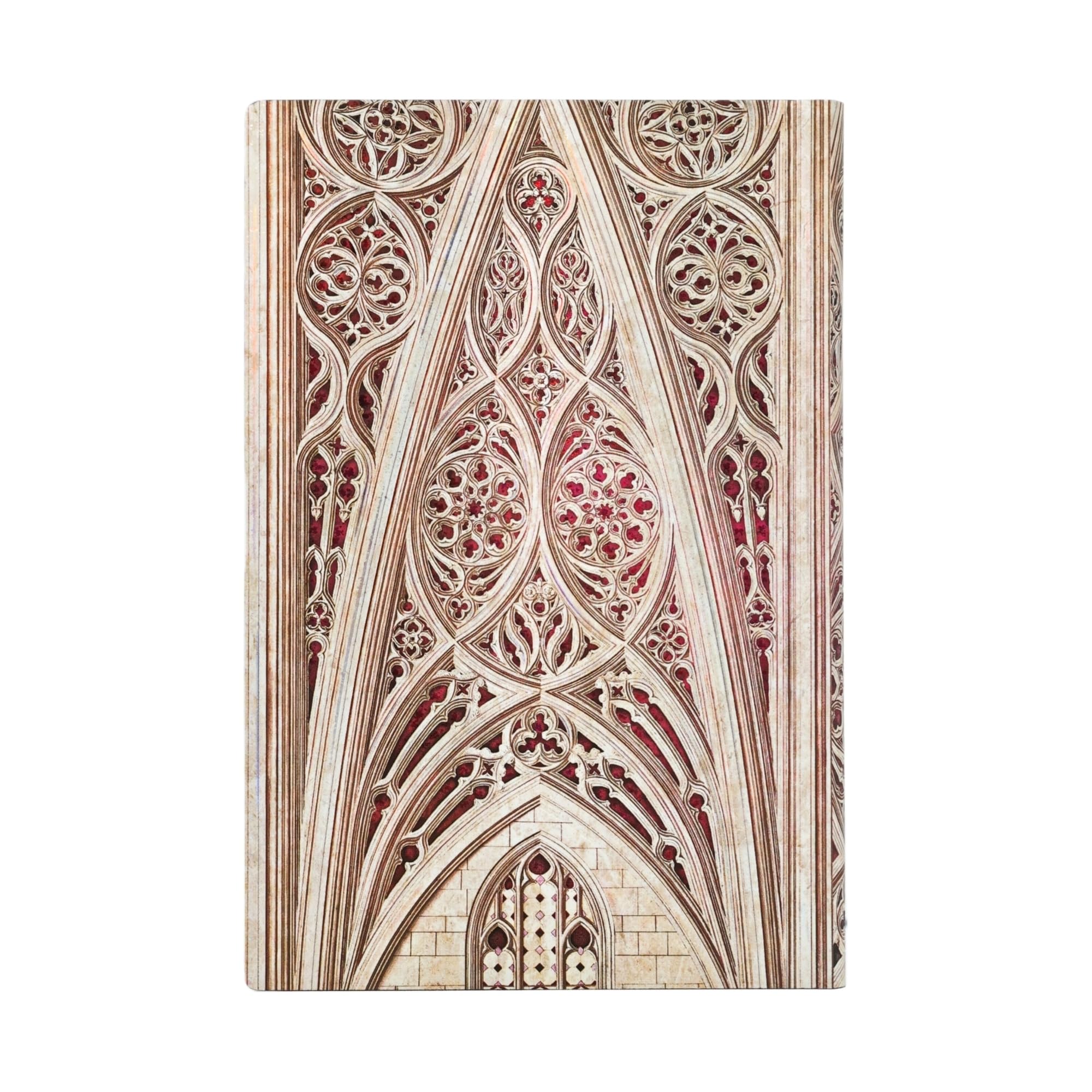 paperblanks-vault-of-the-milan-cathedral-burgundy-duomo-di-milano-mini-notizbuch image 2