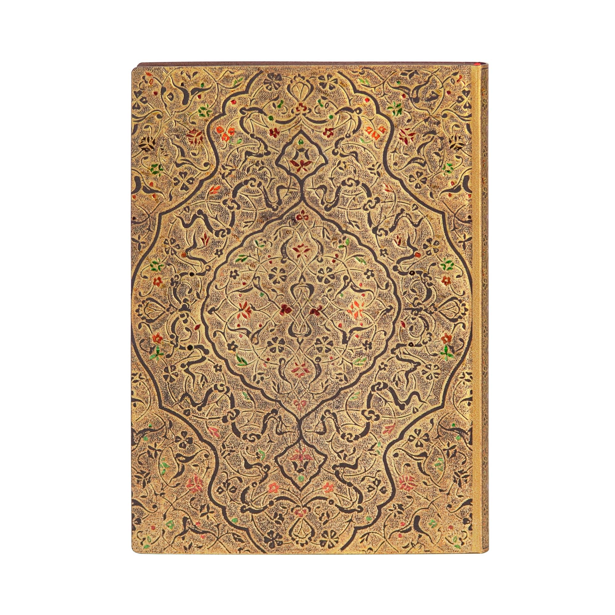 paperblanks-zahra-flexis-midi-notizbuch-liniert-180-x-130-mm-safavid-binding-art image 2