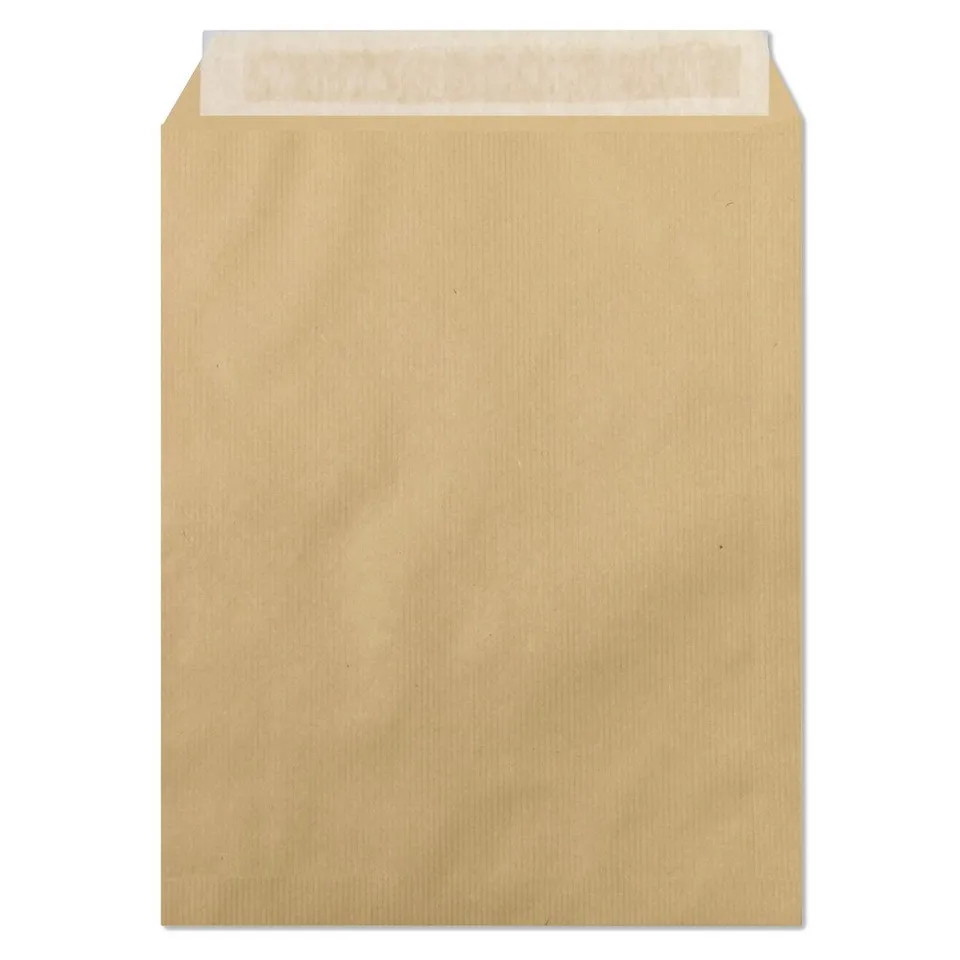 clairefontaine-5755c-versandtaschen-mit-rillen-26-x-33-cm-90g-kraftbraun-50-st-c image 1