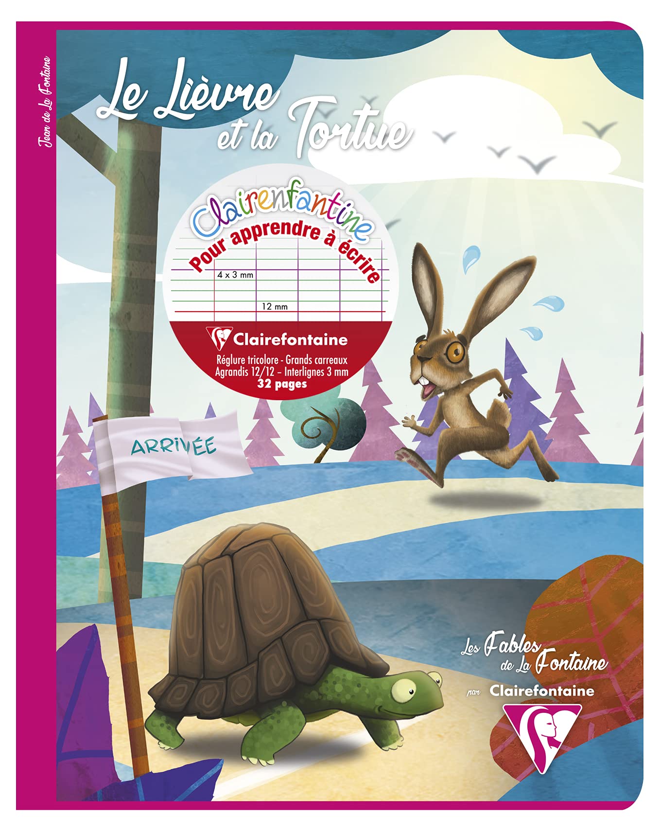 clairefontaine-36796c-les-fables-de-la-fontaine-schulheft-17x22-cm-16-blatt-90g- image 6