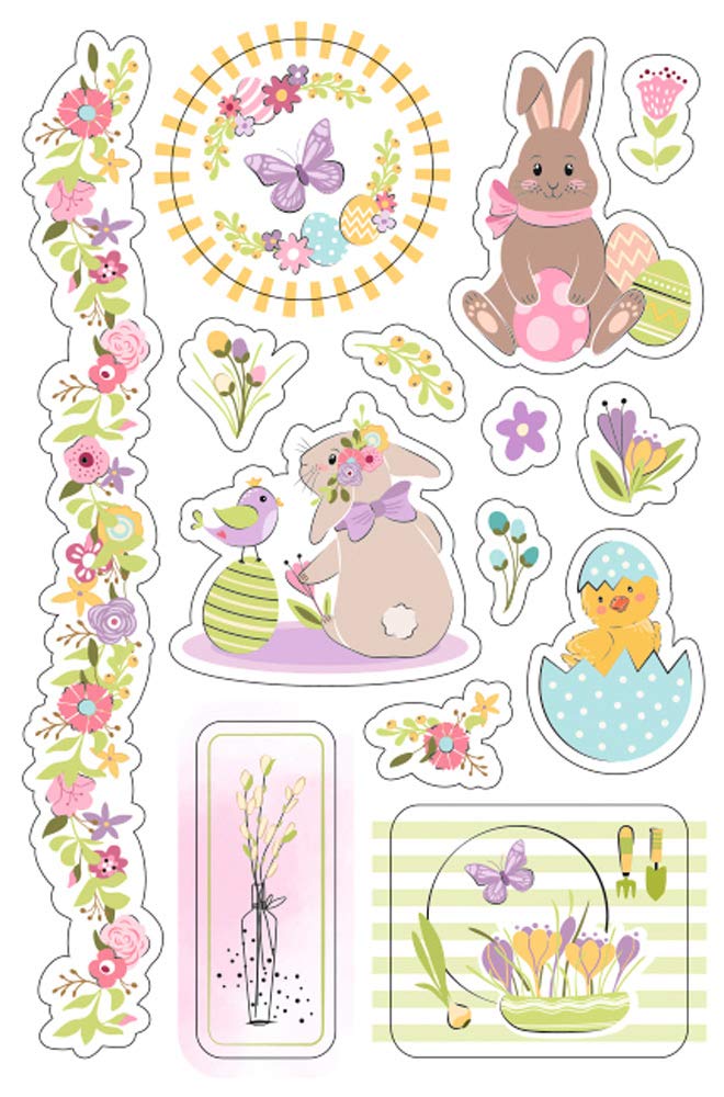 ursus-sticker-s-es-osterfest-selbstklebende-papier-aufkleber-ostern-56-st-ck image 5