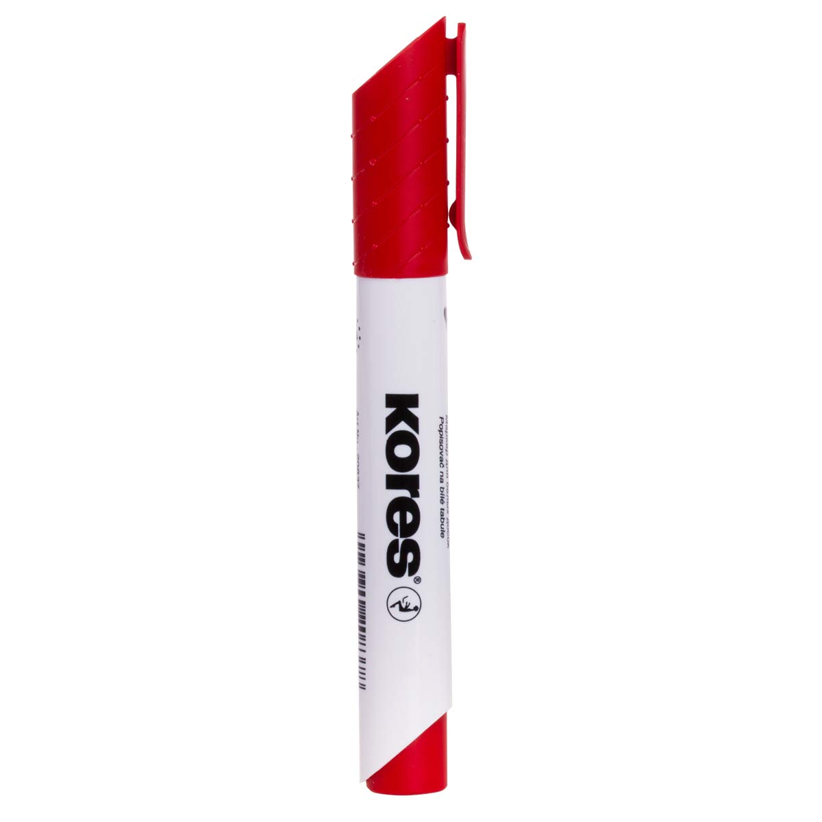 kores-whiteboard-marker-keilspitze-3-5-mm-12-st-ck-rot image 1