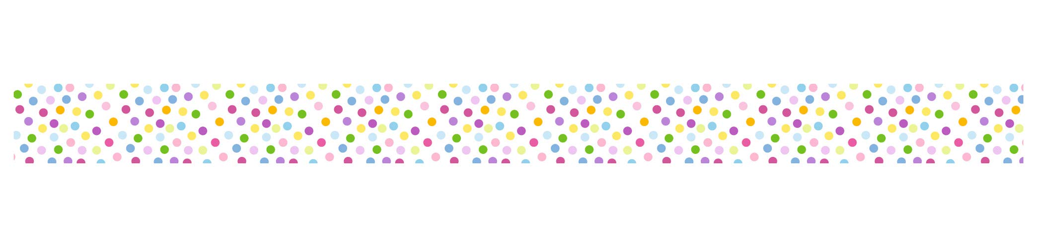 ursus-59050028-masking-tape-punkte-bunt-papier-klebeband-15-mm-x-10-m image 1