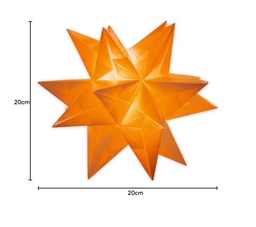 ursus-faltbl-tter-aurelio-stern-uni-orange-33-blatt-20x20cm-115-g-qm-transparent image 8