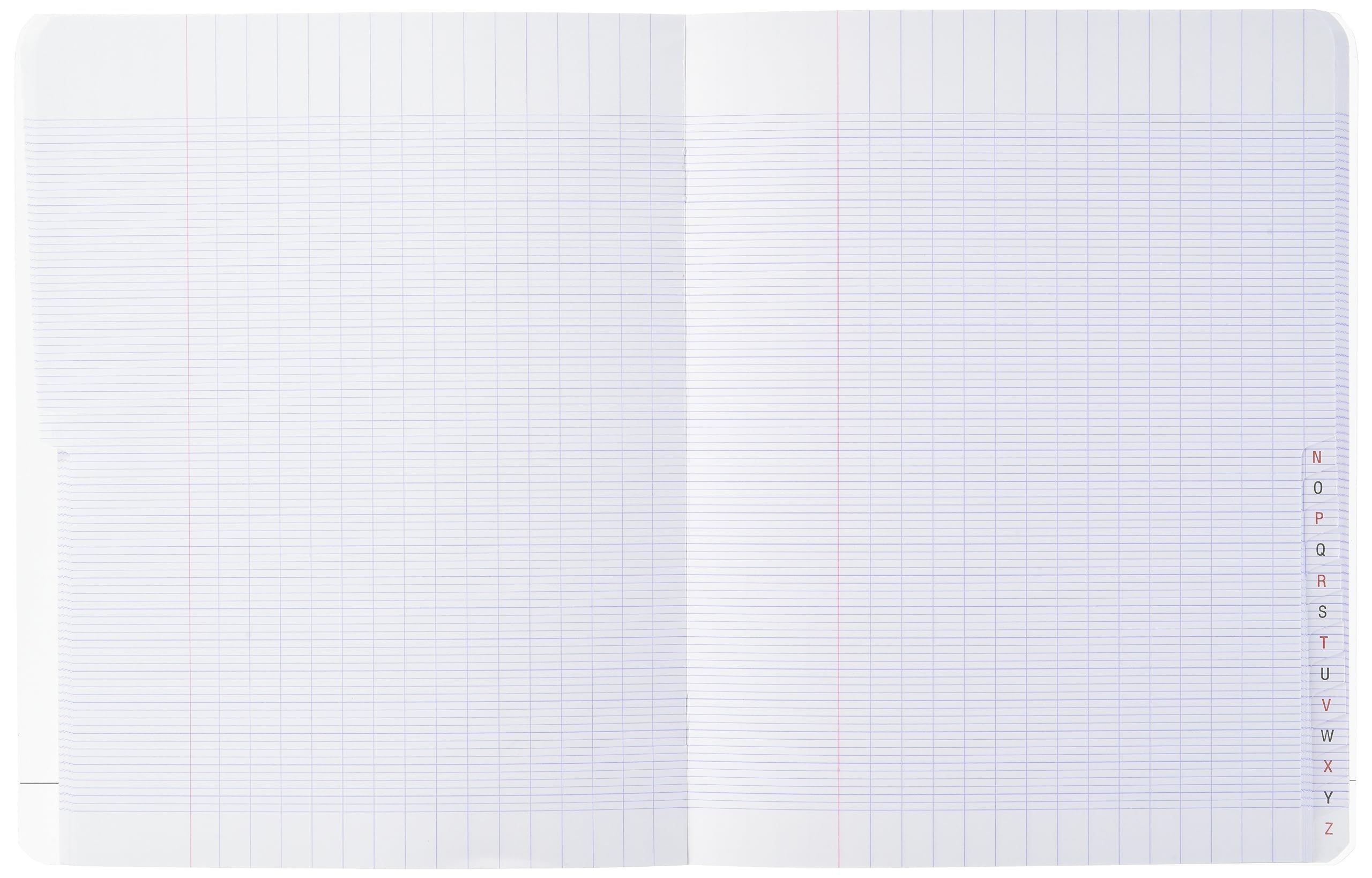 clairefontaine-calligraphe-adressbuch-vokabelheft-17x22cm-48-blatt-transparent image 3