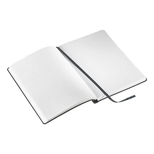 hahnem-hle-finenotes-manuscript-notizbuch-a5-punktiert-100g-m-recyclingleder-gra image 4