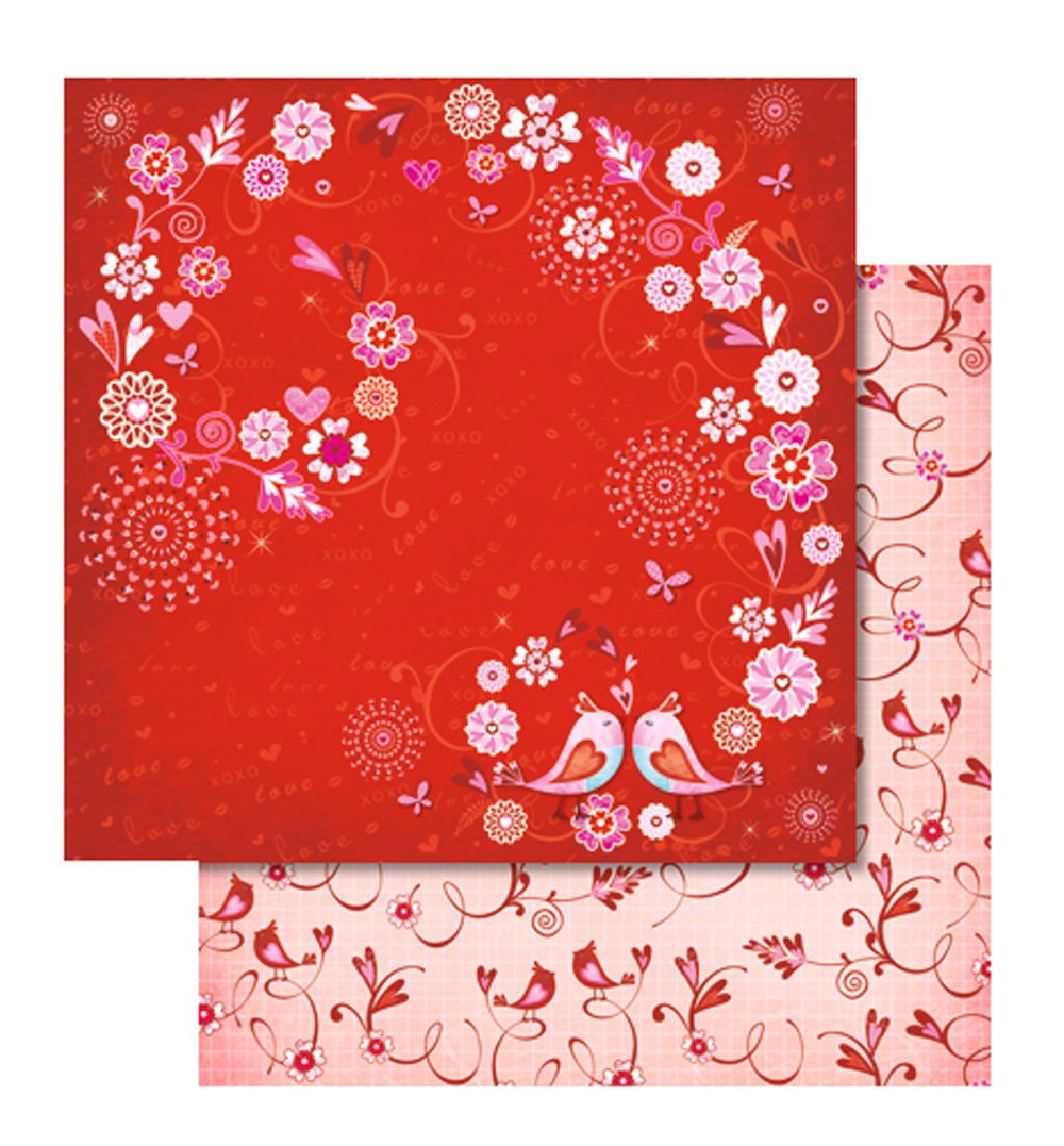 ursus-premium-glitter-scrapbook-paper-passion-motiv-98-30-5-x-30-5-cm-190-g-qm-5 image 2