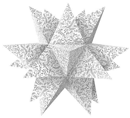 ursus-aurelio-stern-nova-faltbl-tter-weiss-silber-10x10-cm-33-blatt-110g image 2