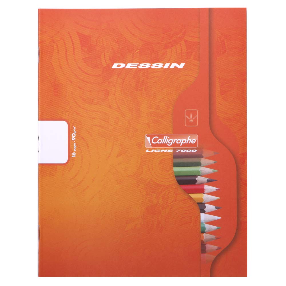 clairefontaine-calligraphe-551c-zeichenheft-17x22-cm-blanko-90g-farbig-sortiert image 4