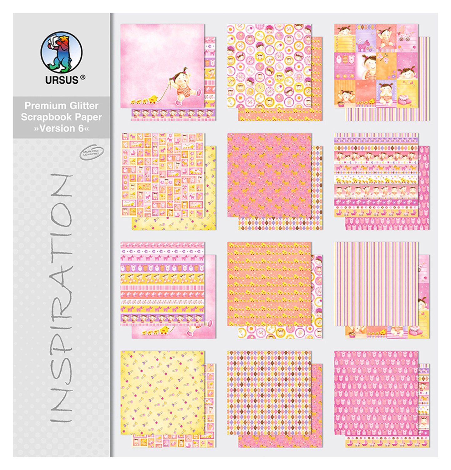 ursus-premium-glitter-scrapbook-block-version-1-30-5x30-5-cm-12-blatt image 5