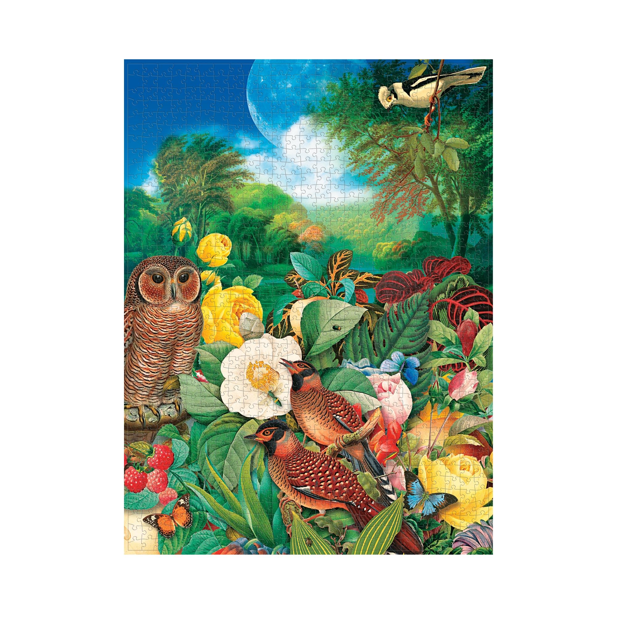 paperblanks-garten-im-mondschein-puzzle-1000-teile-naturcollagen image 4