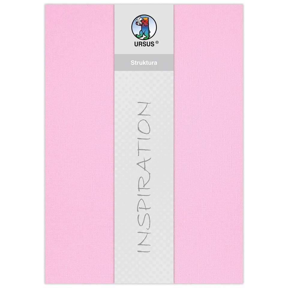 ursus-80010025-bastelkarton-struktura-basic-2-babyrosa-23-x-33-cm-220-g-qm-5-bla image 1