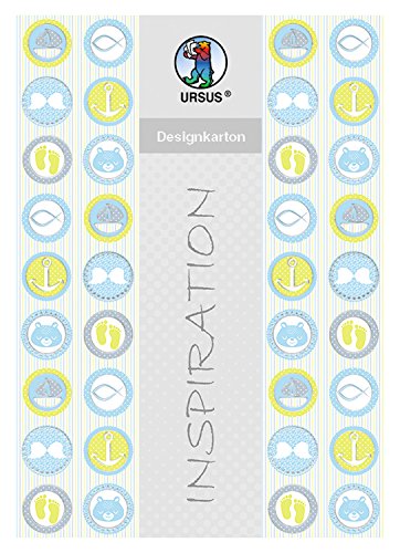 ursus-62364601f-designkarton-meine-taufe-jungen-din-a4-200-g-qm-25-blatt-silber- image 4