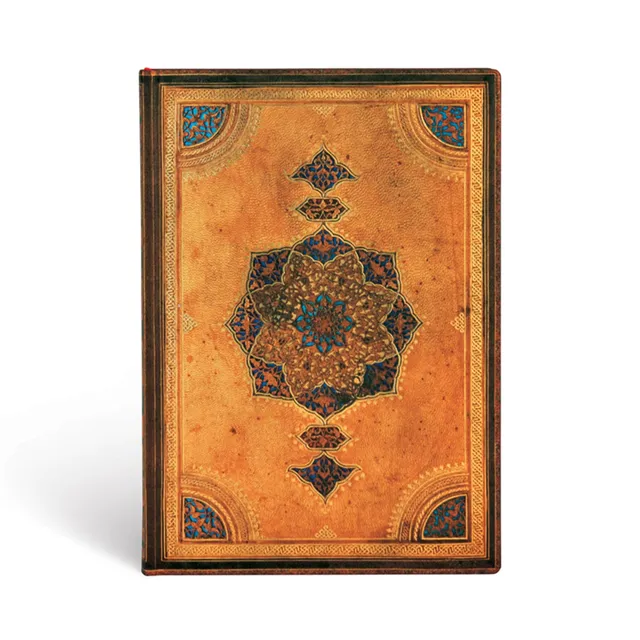 paperblanks-notizbuch-safawidische-bindekunst-midi-flexi-liniert-176-seiten image 1